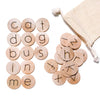 Double Sided Alphabet Discs