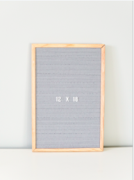 Letterboards